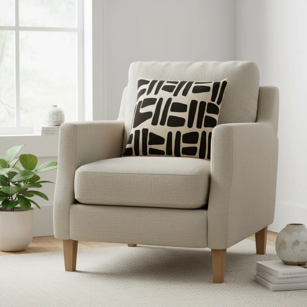 Bosie Ozella Natural And Black Cushion - Image 3