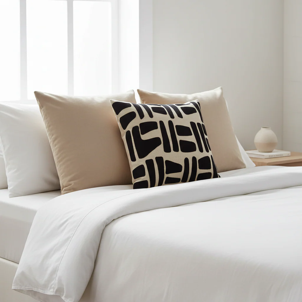 Bosie Ozella Natural And Black Cushion - Image 4