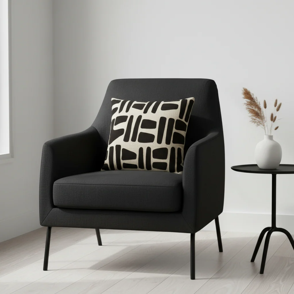 Bosie Ozella Natural And Black Cushion - Image 6