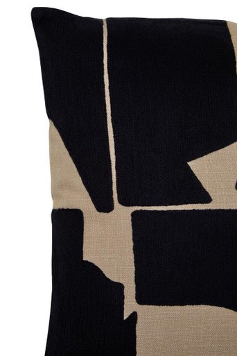 Bosie Ozella Natural And Black Square Cushion - Image 6