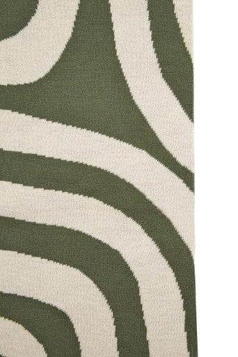 Bosie Ozella Natural And Green Throw - Image 10