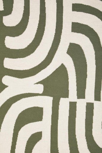 Bosie Ozella Natural And Green Throw - Image 11