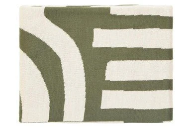 Bosie Ozella Natural And Green Throw - Image 6