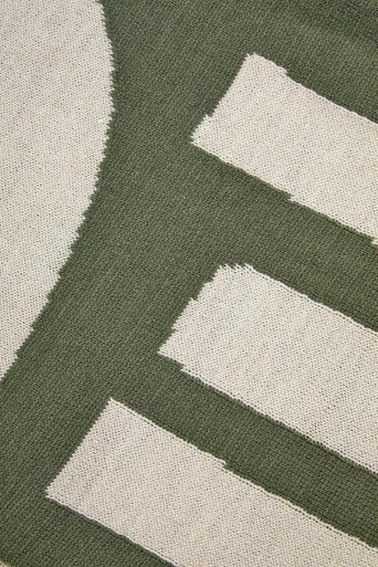 Bosie Ozella Natural And Green Throw - Image 9