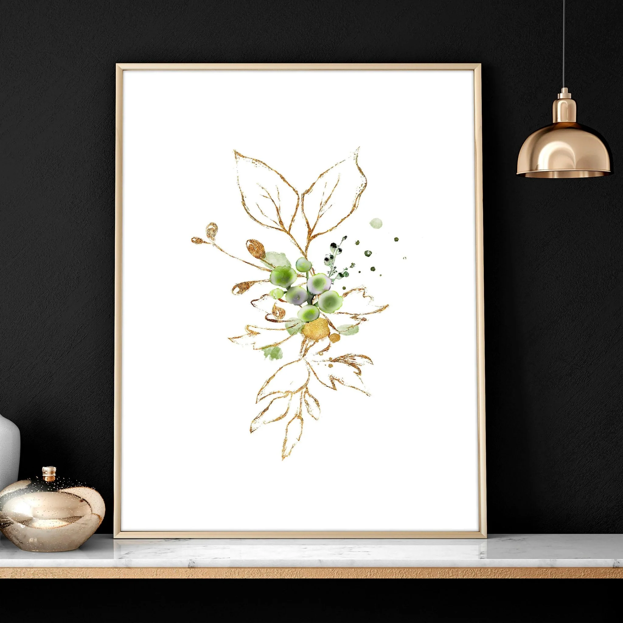 Botanical art print | set of 3 wall art prints - Image 5