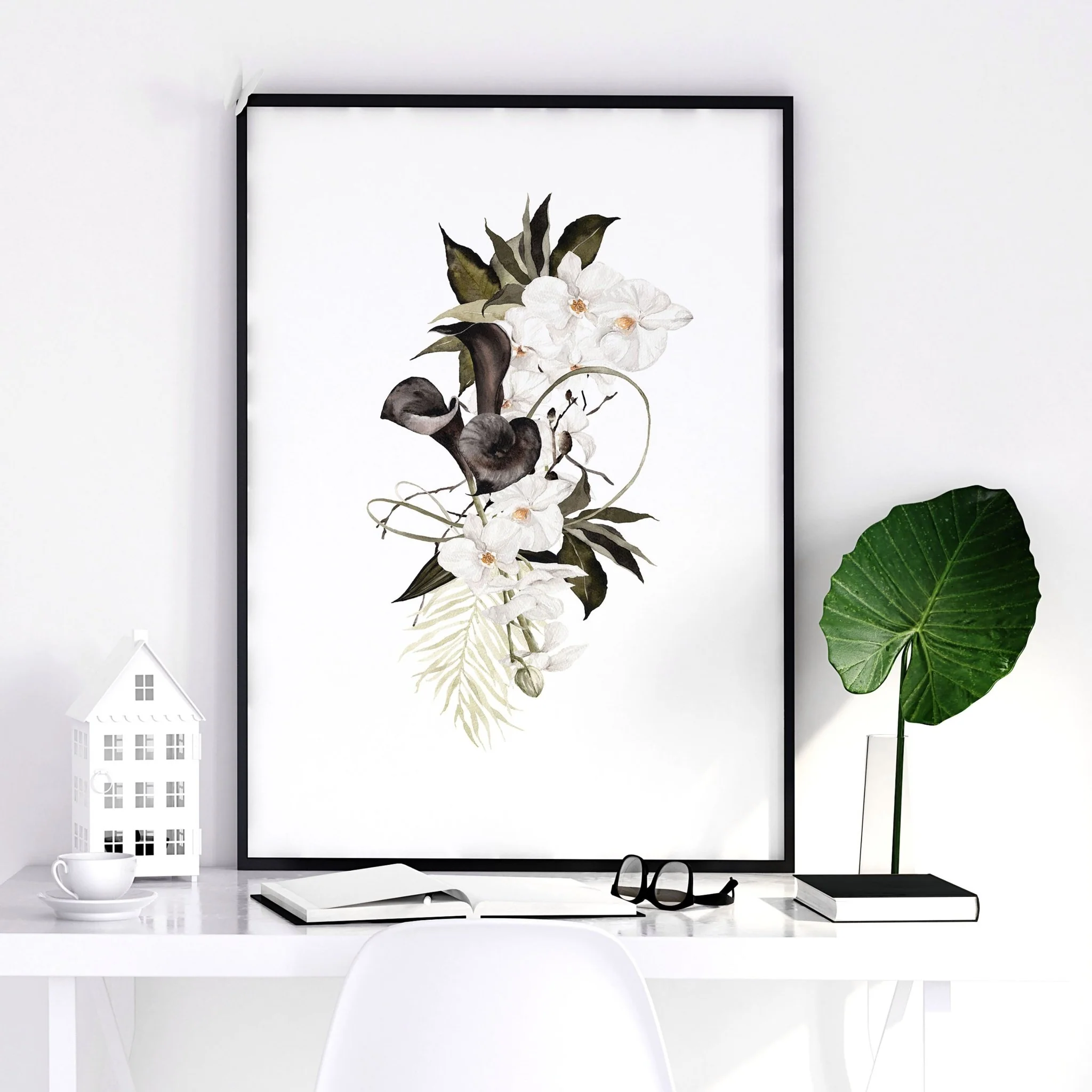 Botanical Bedroom Decor | Set of 3 wall art prints - Image 7