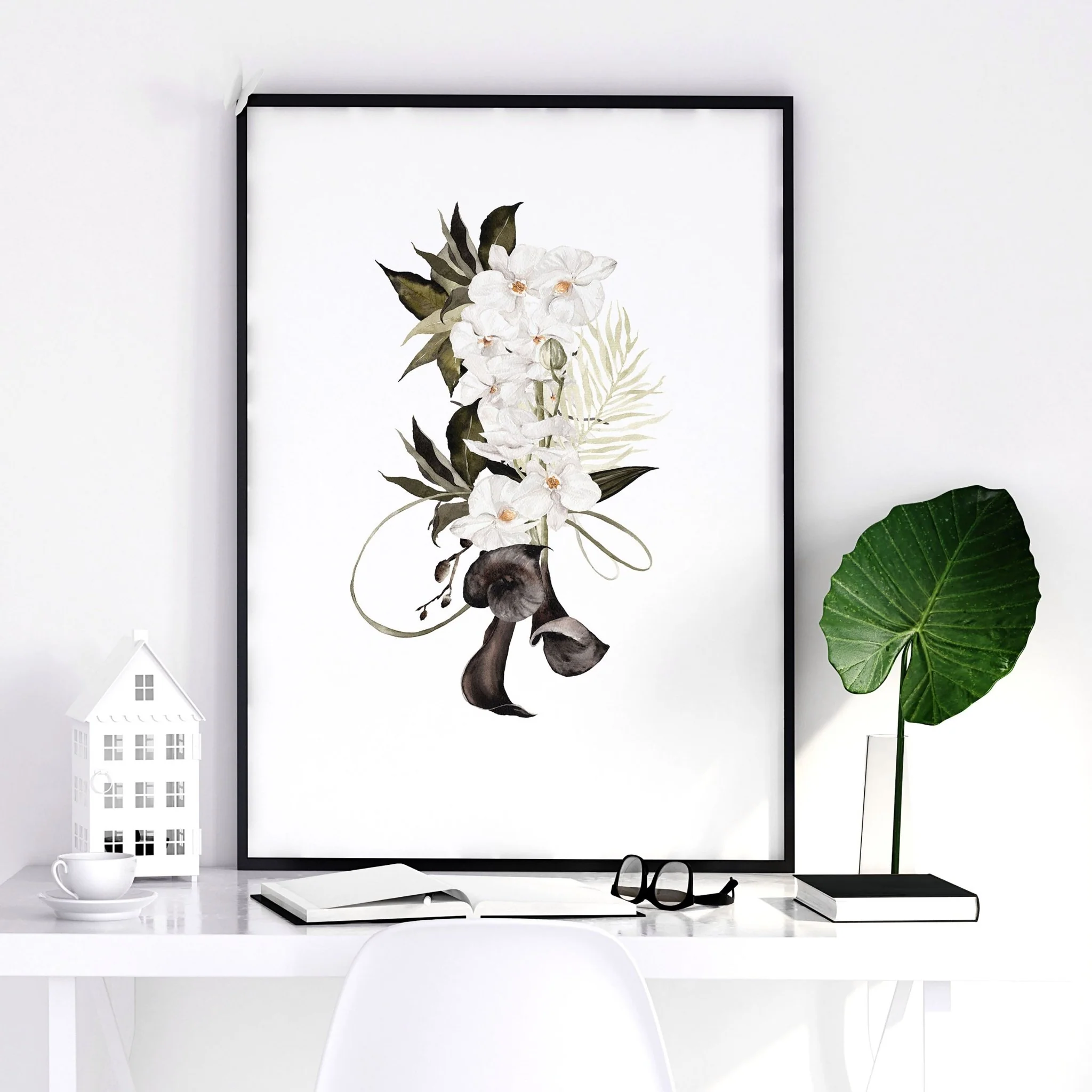 Botanical Bedroom Decor | Set of 3 wall art prints - Image 9