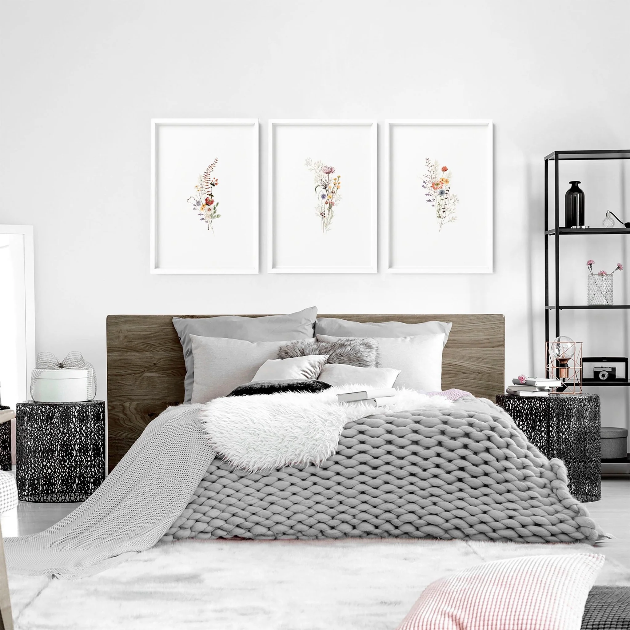 Botanical Framed Prints | Set of 3 wall art prints - Image 4