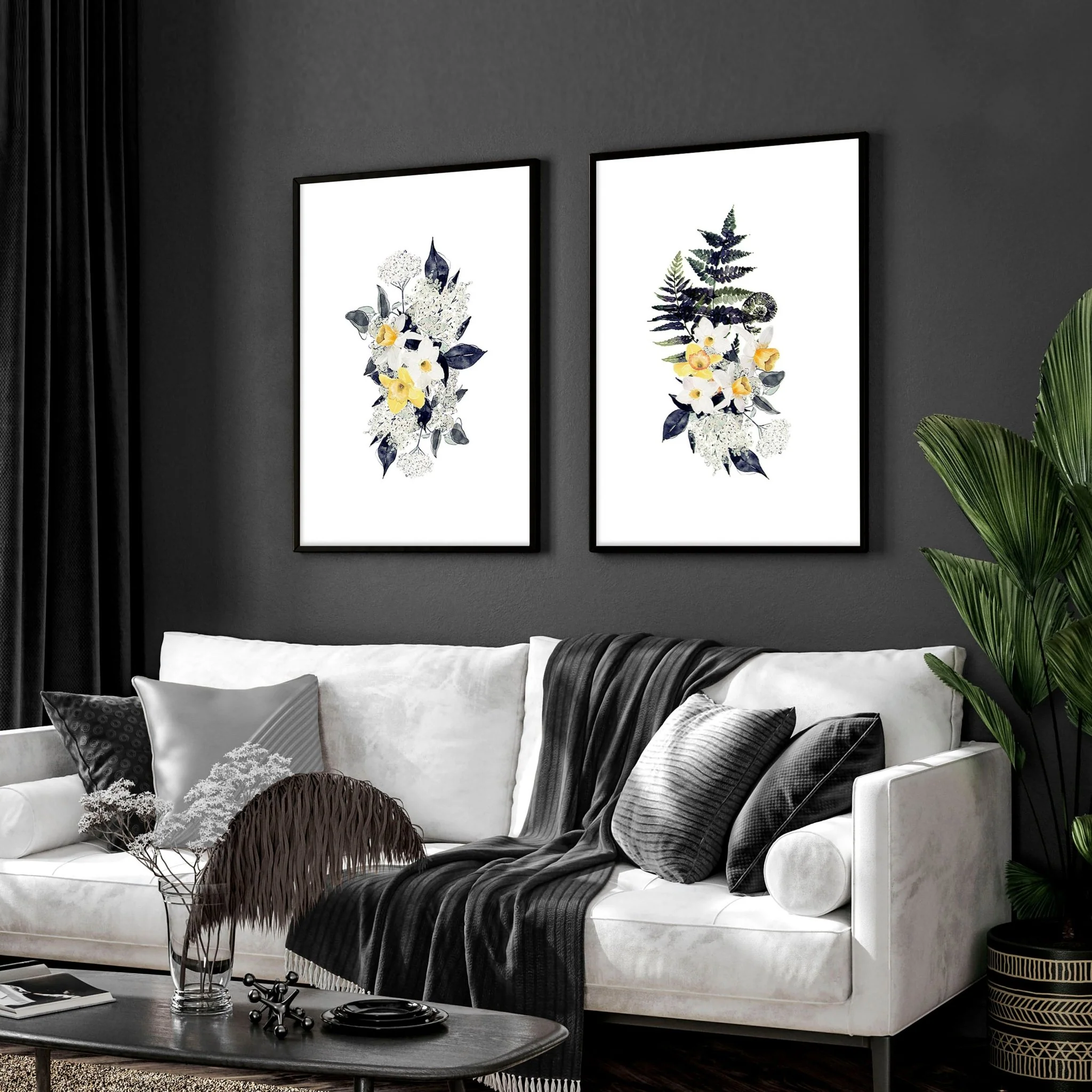 Large artwork | set of 2 pictures for hallway - Image 3