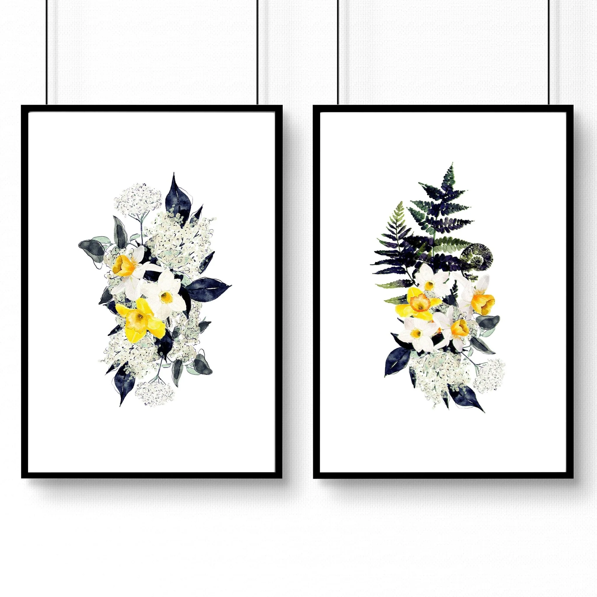 Large artwork | set of 2 pictures for hallway - Image 7