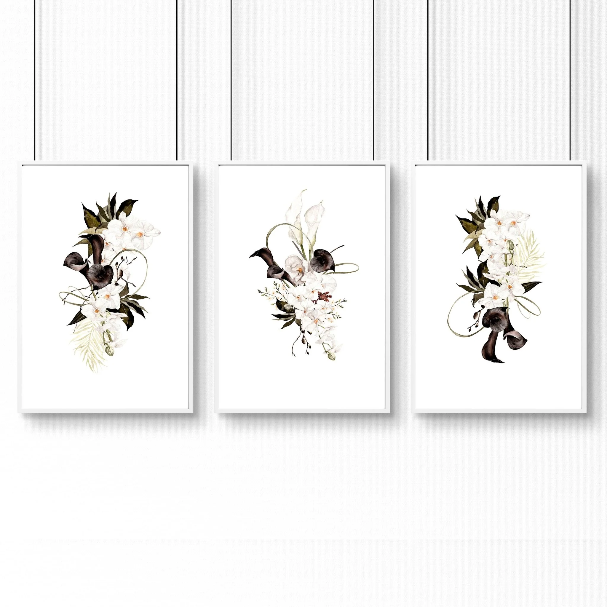 Botanical Print Set | Set of 3 wall art prints - Image 14