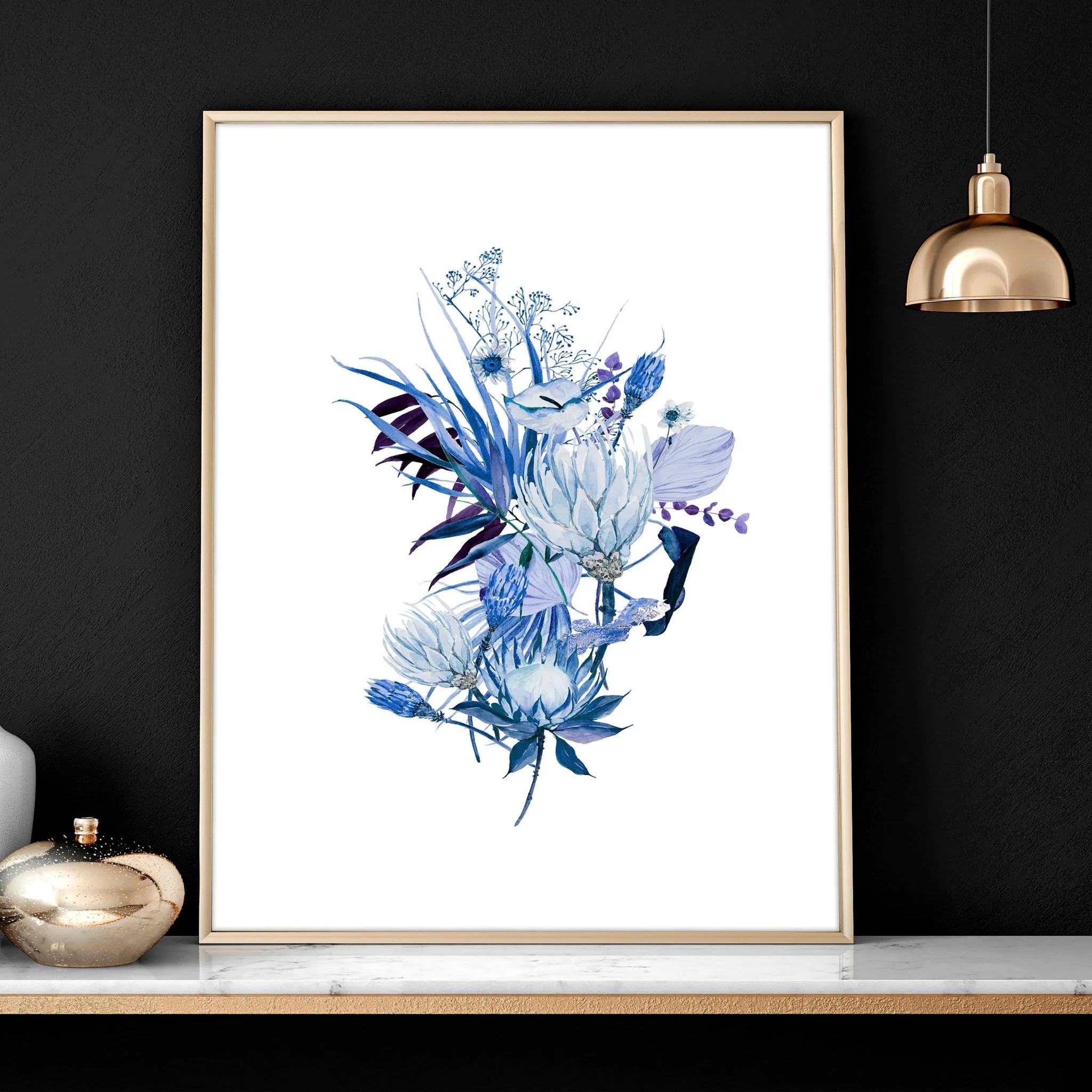 Botanical prints framed | set of 3 wall art prints - Image 5