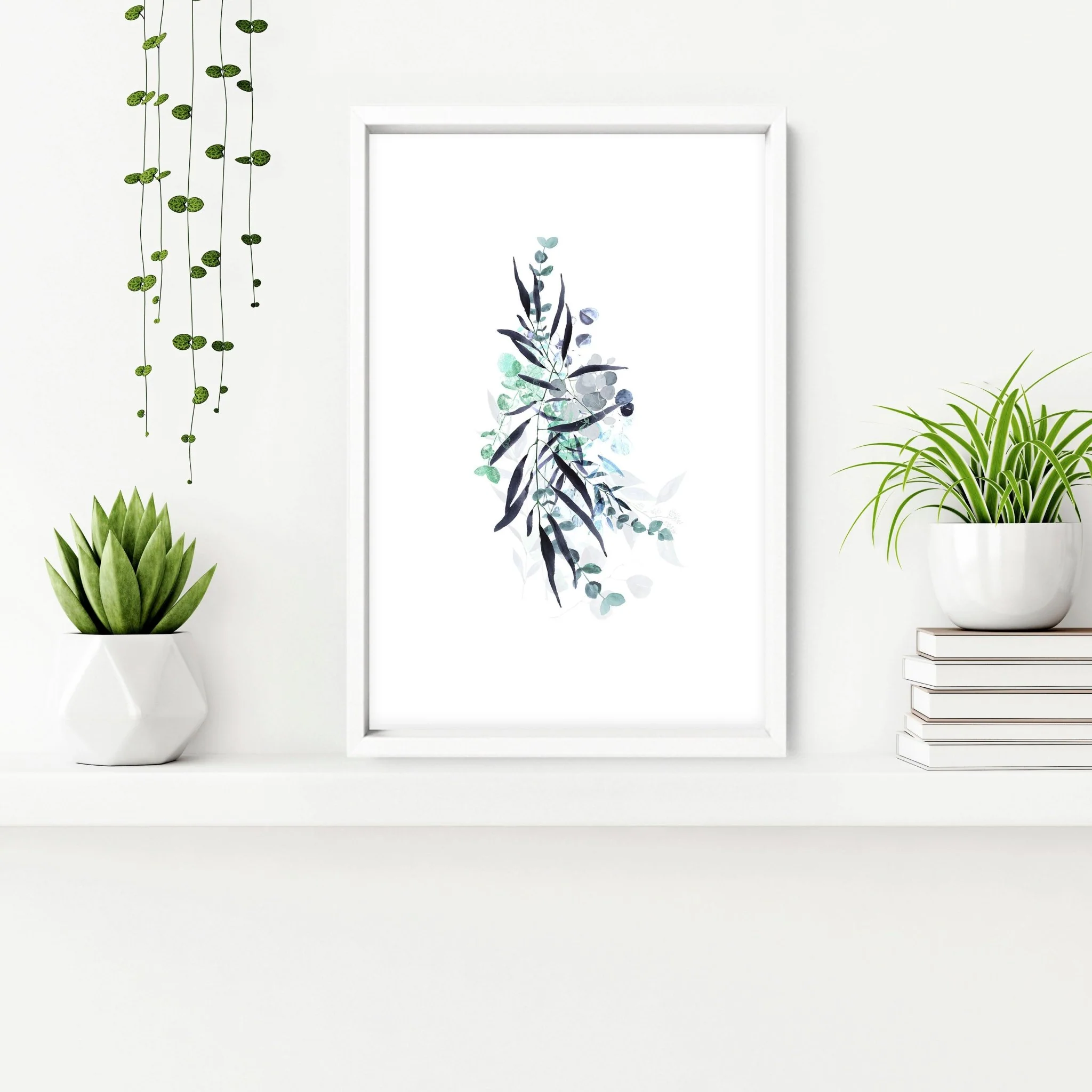 Botanical wall art framed | set of 3 prints - Image 4