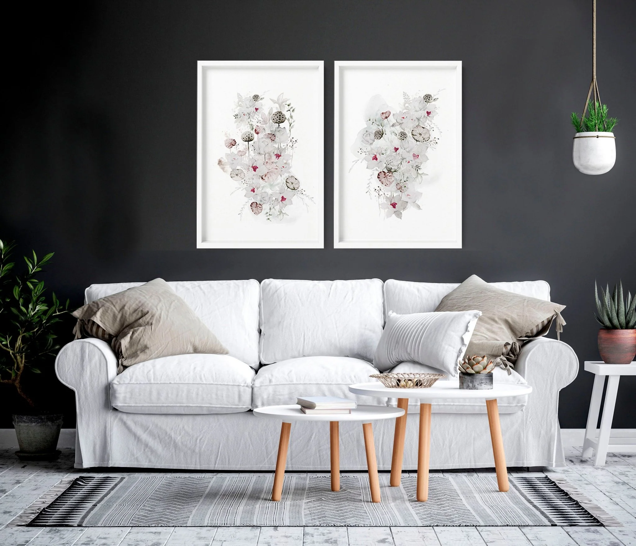 Botanicals art | Set of 2 wall art prints - Image 5