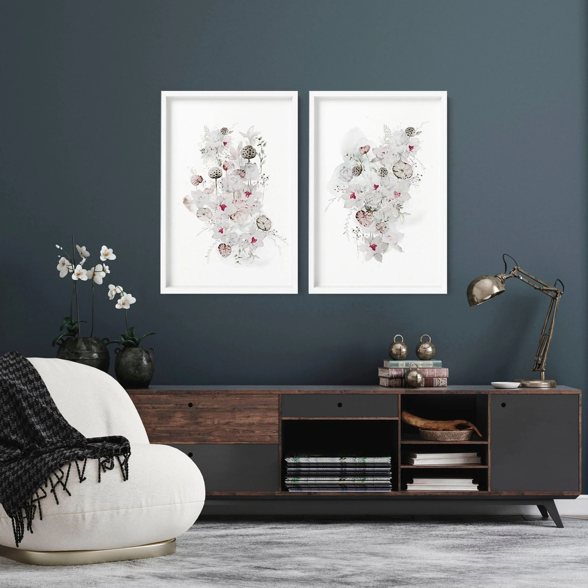 Botanicals art | Set of 2 wall art prints - Image 6