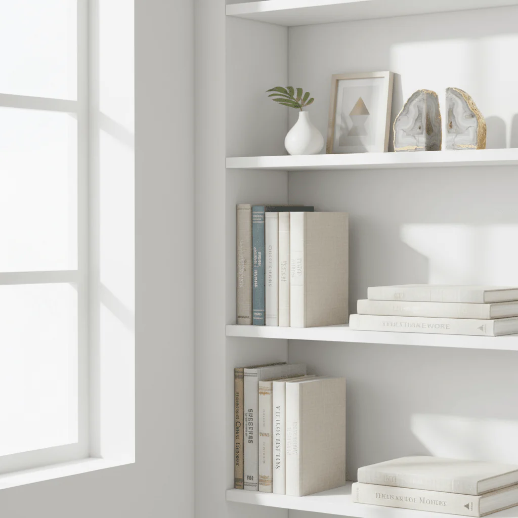 Bowerbird Agata Grey And Gold Bookends - Image 3