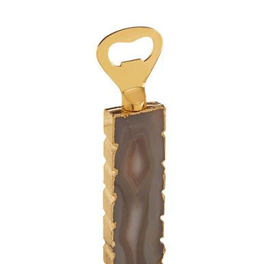 Bowerbird Agata Grey Bottle Opener And Stopper Set - Image 10
