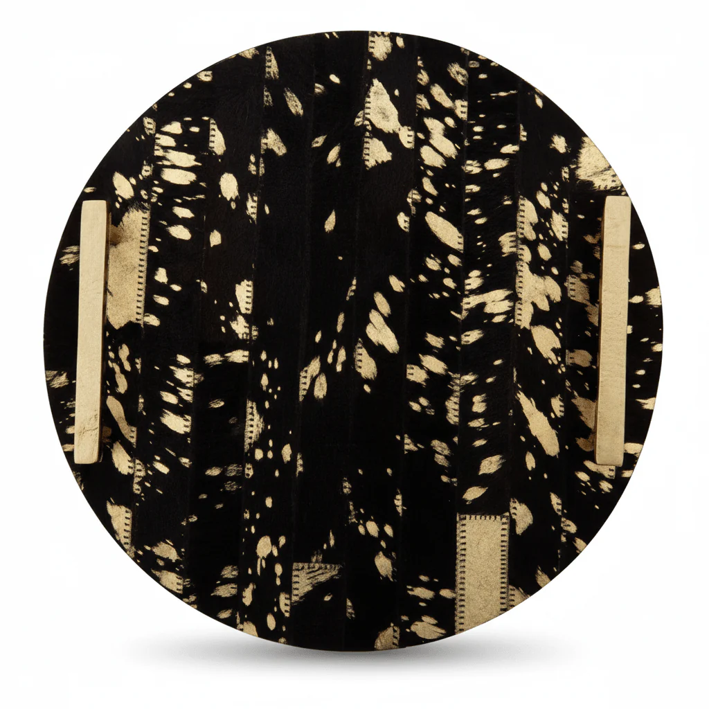 Bowerbird Cowhide Tray