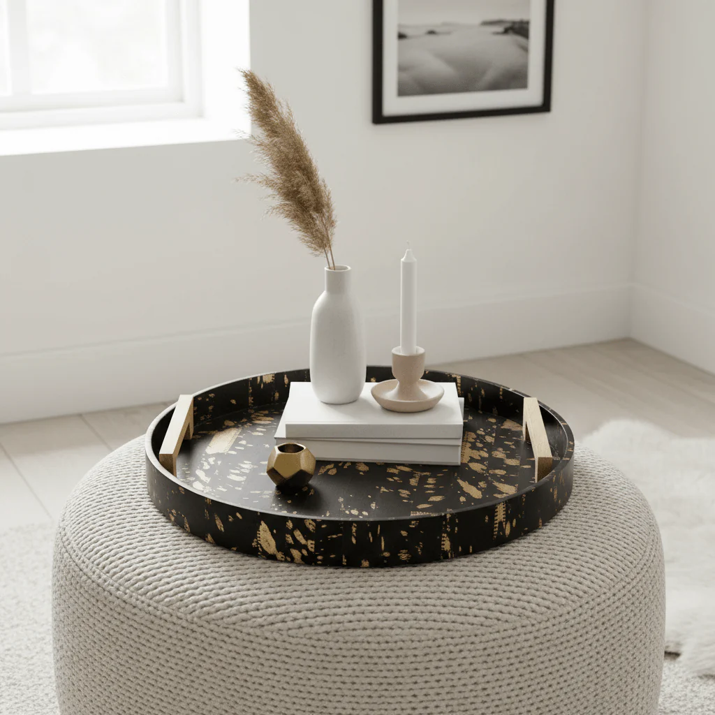 Bowerbird Cowhide Tray - Image 3