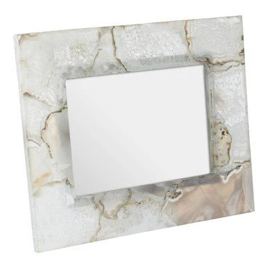 Bowerbird White Agate 5In X 7In Photo Frame - Image 6