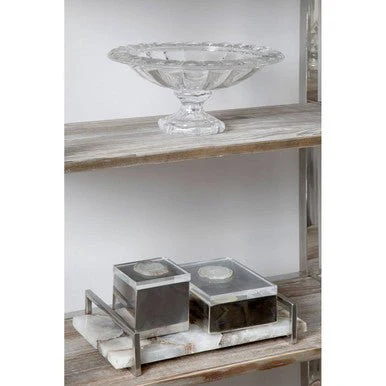 Bowerbird White Agate Large Tray - Image 8