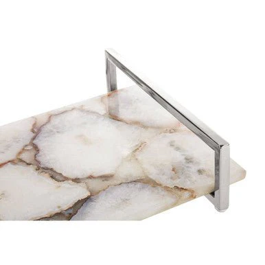 Bowerbird White Agate Large Tray - Image 9