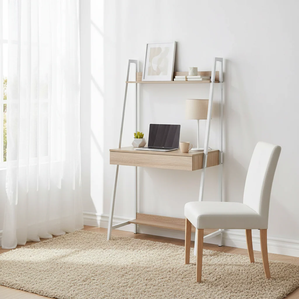 Bradbury Light Oak Effect Desk - Image 3