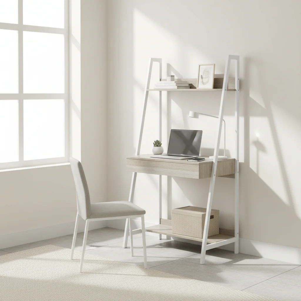 Bradbury Light Oak Effect Desk - Image 4
