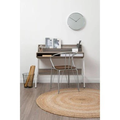 Bradbury Light Oak Veneer Desk - Image 9