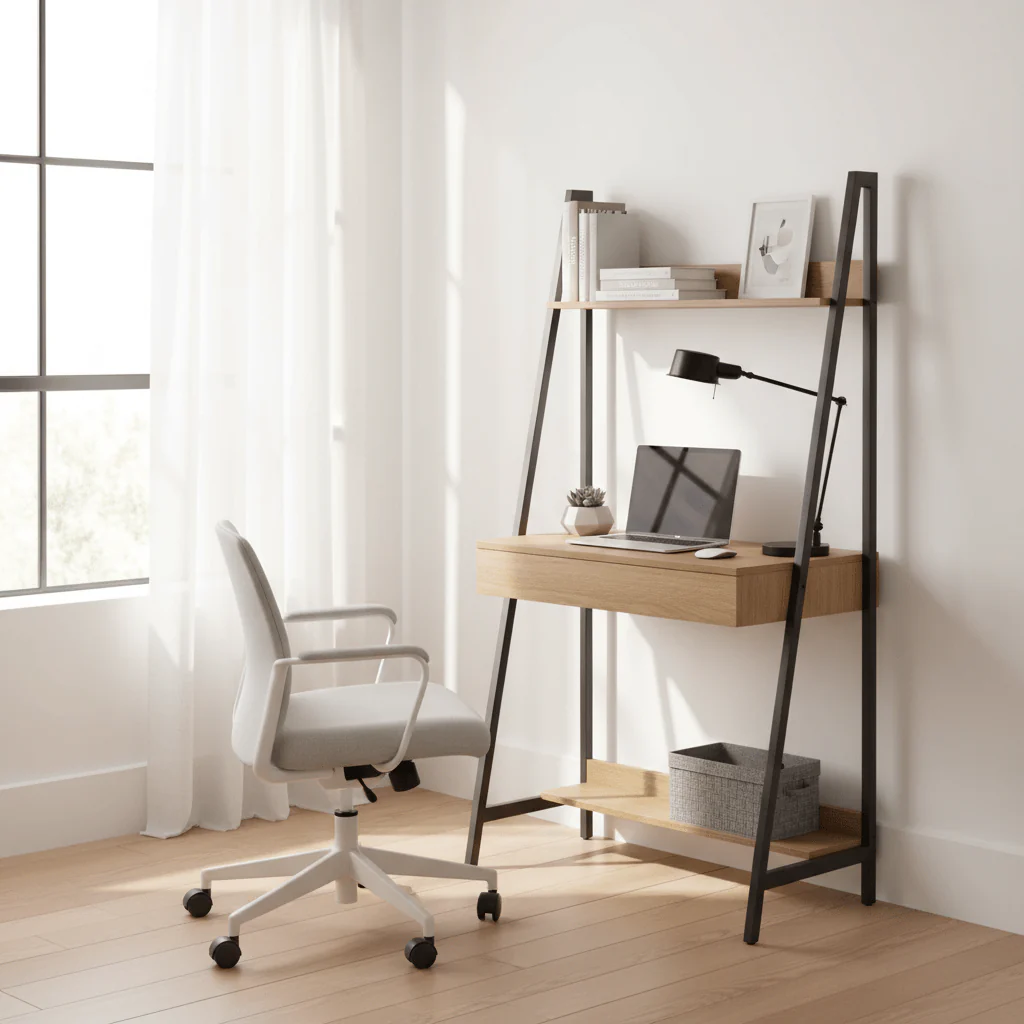 Bradbury Natural Oak Effect Desk - Image 4