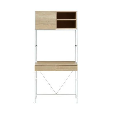 Bradbury Natural Oak Veneer Effect Desk - Image 5