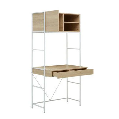 Bradbury Natural Oak Veneer Effect Desk - Image 6
