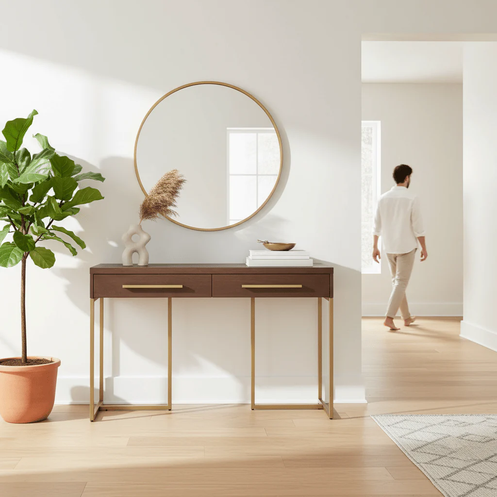 Brando Brown Console Table - Image 2