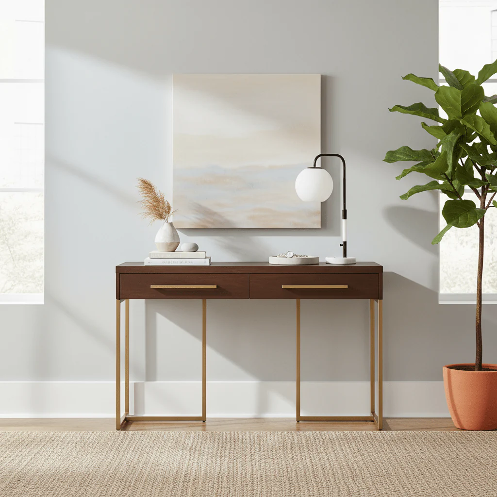 Brando Brown Console Table - Image 4