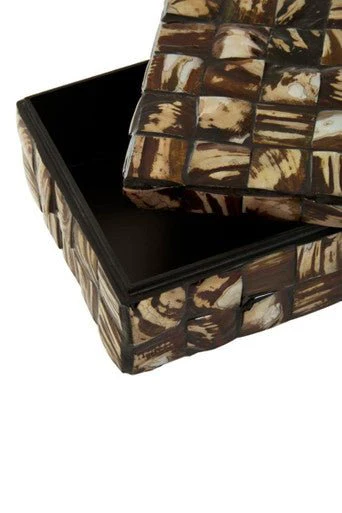 Branna Small Natural Shell Detail Box - Image 11