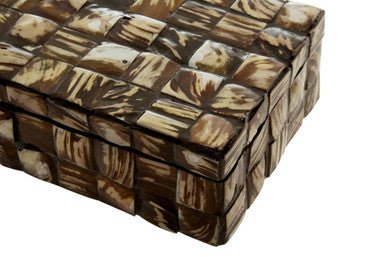 Branna Small Natural Shell Detail Box - Image 12