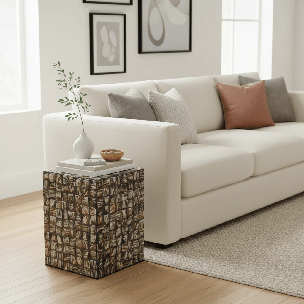 Branna Square Side Table - Image 2