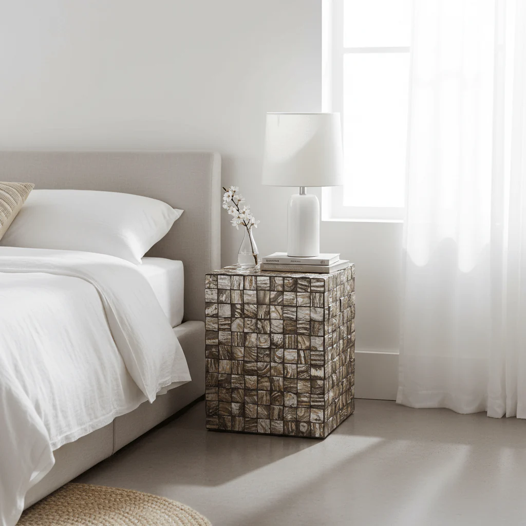 Branna Square Side Table - Image 3