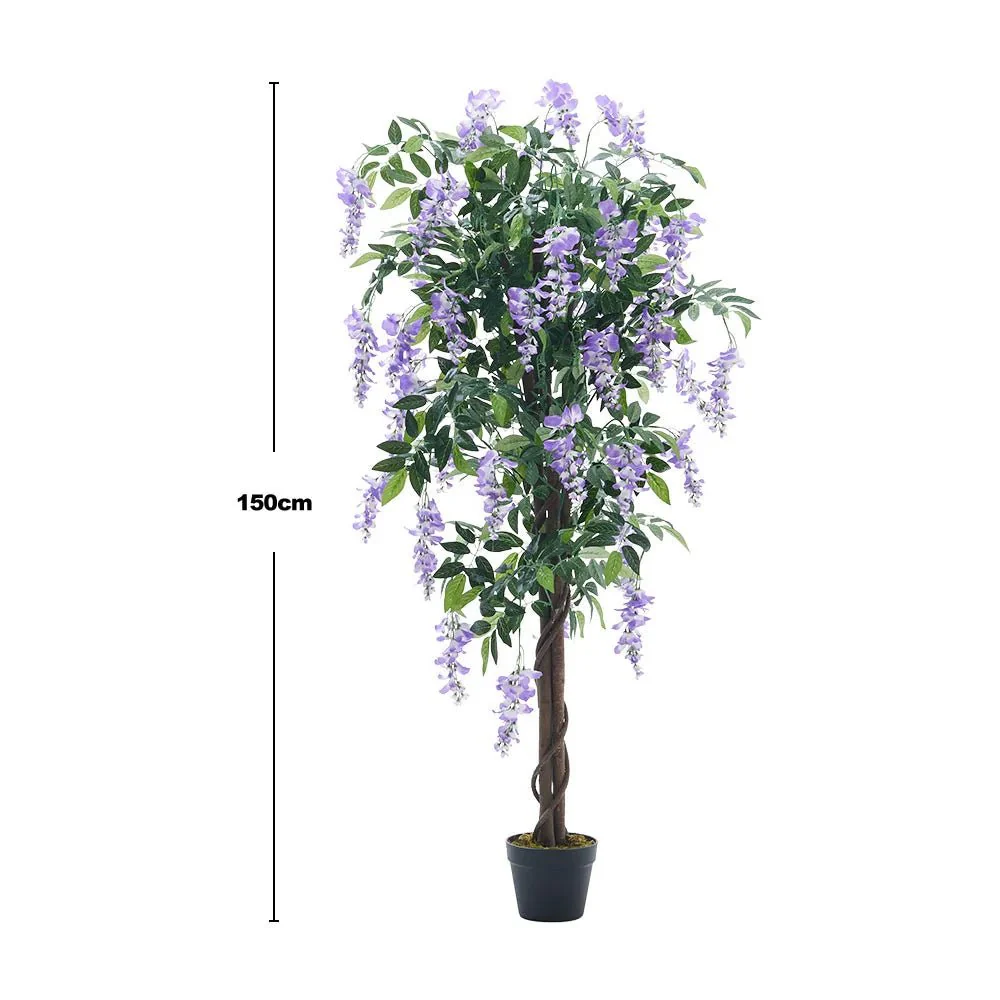 【Breeins】Artificial Plant Fake Green Tree in Pot - Image 12