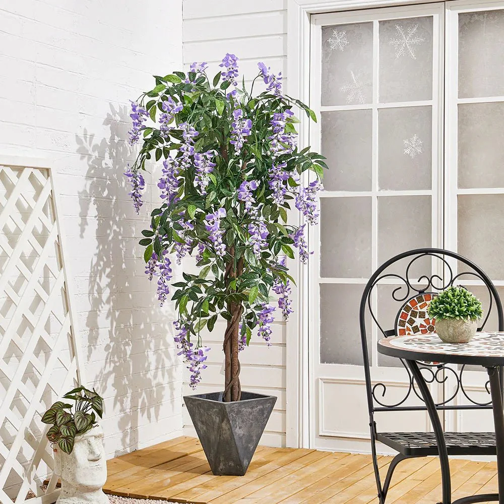 【Breeins】Artificial Plant Fake Green Tree in Pot - Image 7