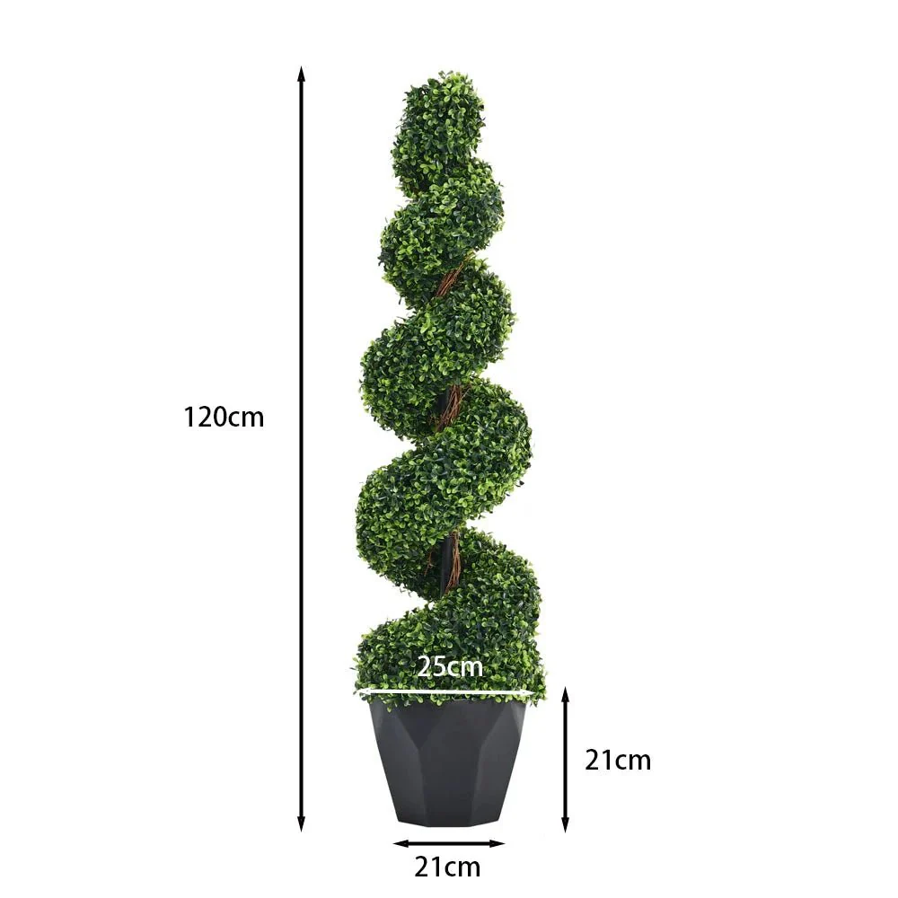 【Breeins】Artificial Plant Fake Green Tree in Pot - Image 9