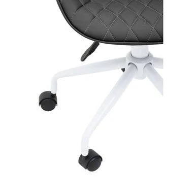 Brent Black And White Home Office Chair - Image 10