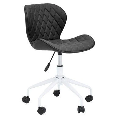 Brent Black And White Home Office Chair - Image 13