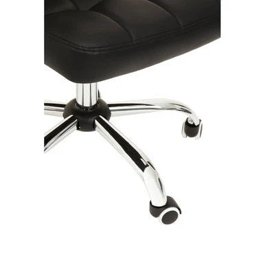 Brent Black Tufted Home office Chair - Image 11