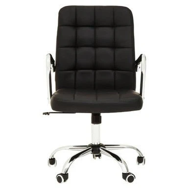 Brent Black Tufted Home office Chair - Image 5