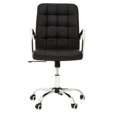 Brent Black Tufted Home office Chair - Image 6