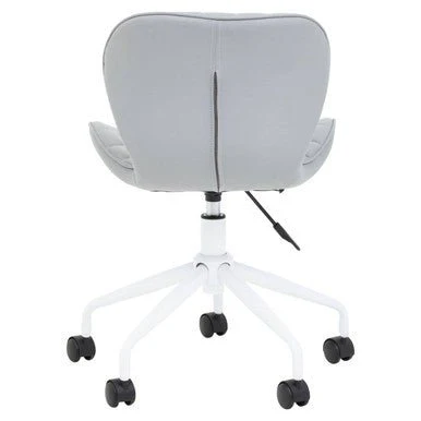 Brent Grey And White Home Office Chair - Image 8
