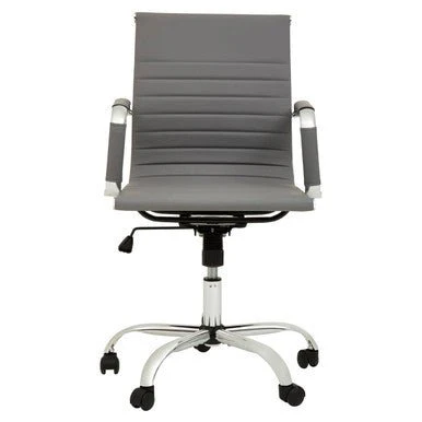 Brent Grey Low Back Home Office Chair - Image 6