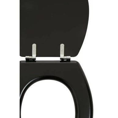 Brooks Black Panel Effect Toilet Seat - Image 7