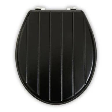 Brooks Black Panel Effect Toilet Seat - Image 9